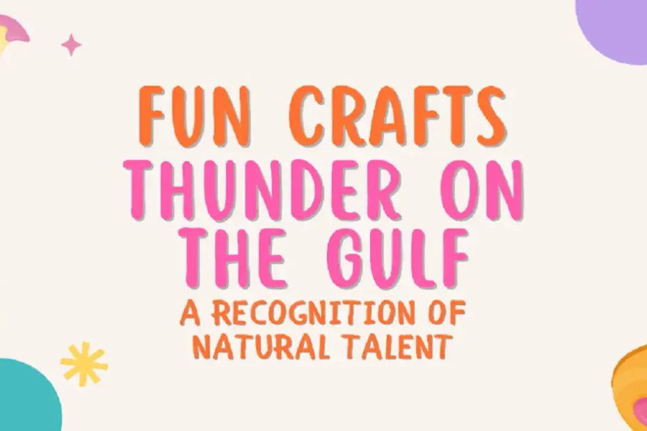 fun crafts thunderonthegulf